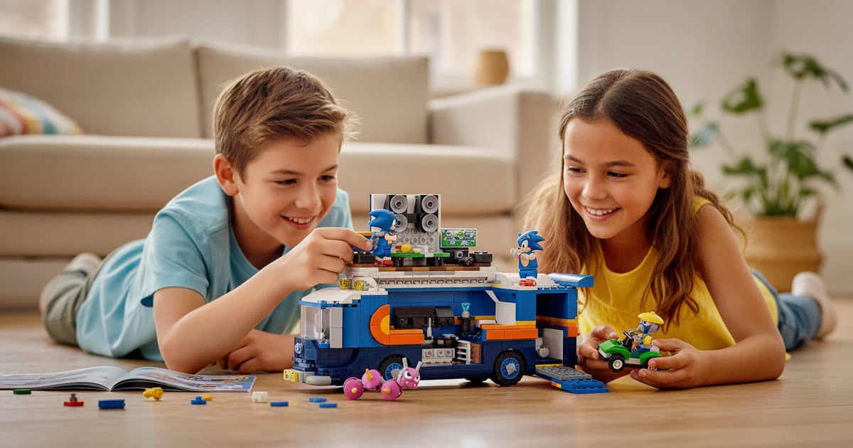 LEGO Sonic Command Truck Drops to $64 (Save $6 on 2025 Set)