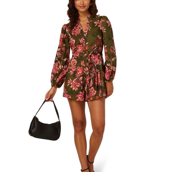 a line midi dress Christy Floral A Line Midi Dress