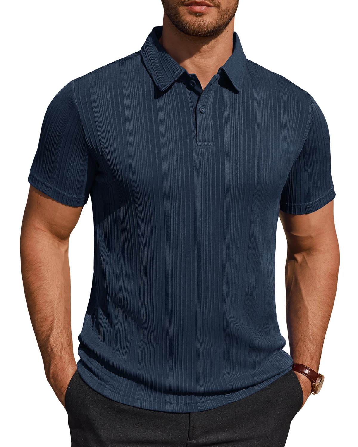 polo dress shirts amazon Amazon.com: Obla Mens Golf Polo Shirts Short Sleeve Dry Fit Performance Moisture Wicking Casual Print Collared Golf Shirts for Men(Black Curve_S) : Clothing, Shoes & Jewelry