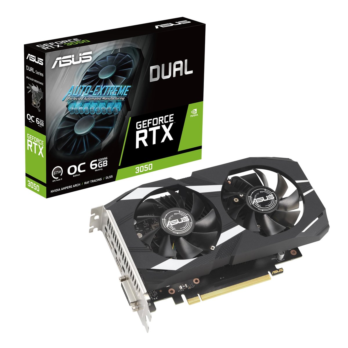 ASUS RTX 3050 6GB GPU Deal: $215 for 1080p Gaming
