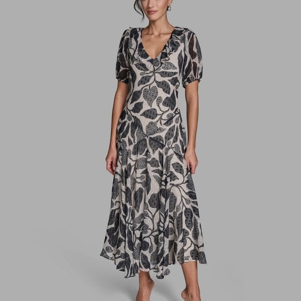 BCBG Floral Maxi Dress 81% Off at Macy'sJust $32