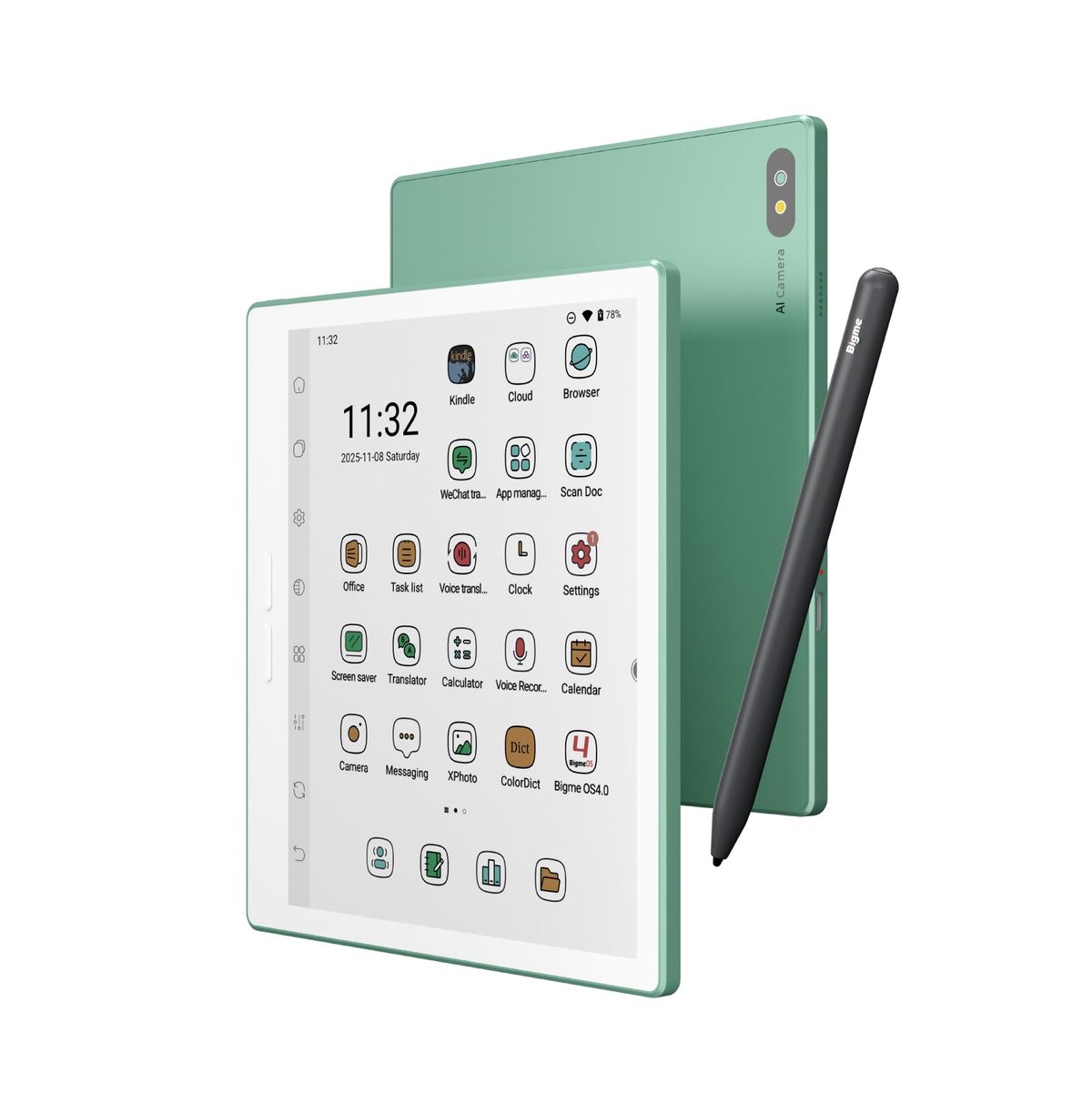 Bigme B7 Eink 電子書籍リーダー Android Bigme B7 Pro Color E-Ink Android Tablet $43 Off at Amazon