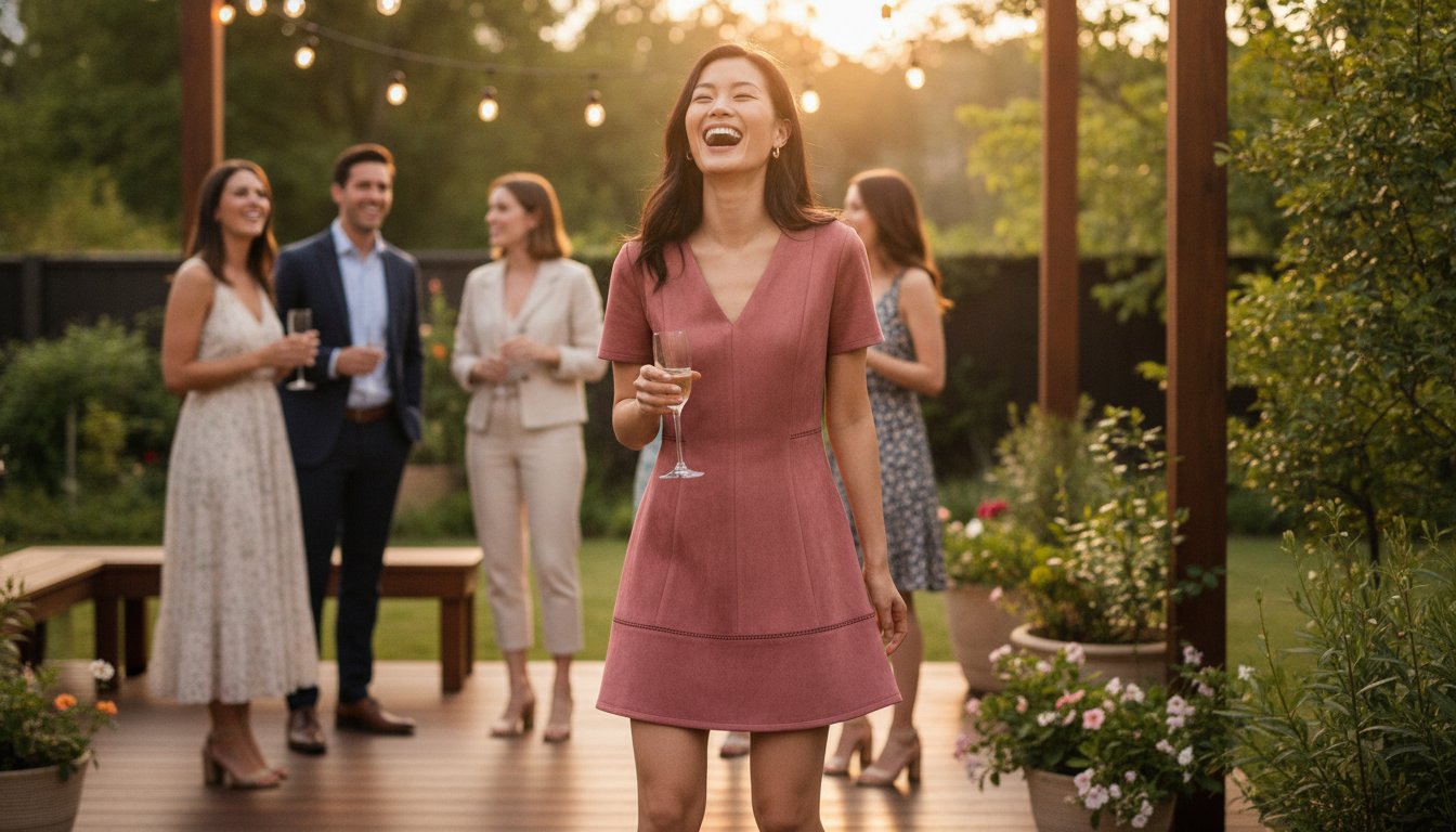 Donna Morgan Pink Mini Dress 81% Off at Macy'sJust $26