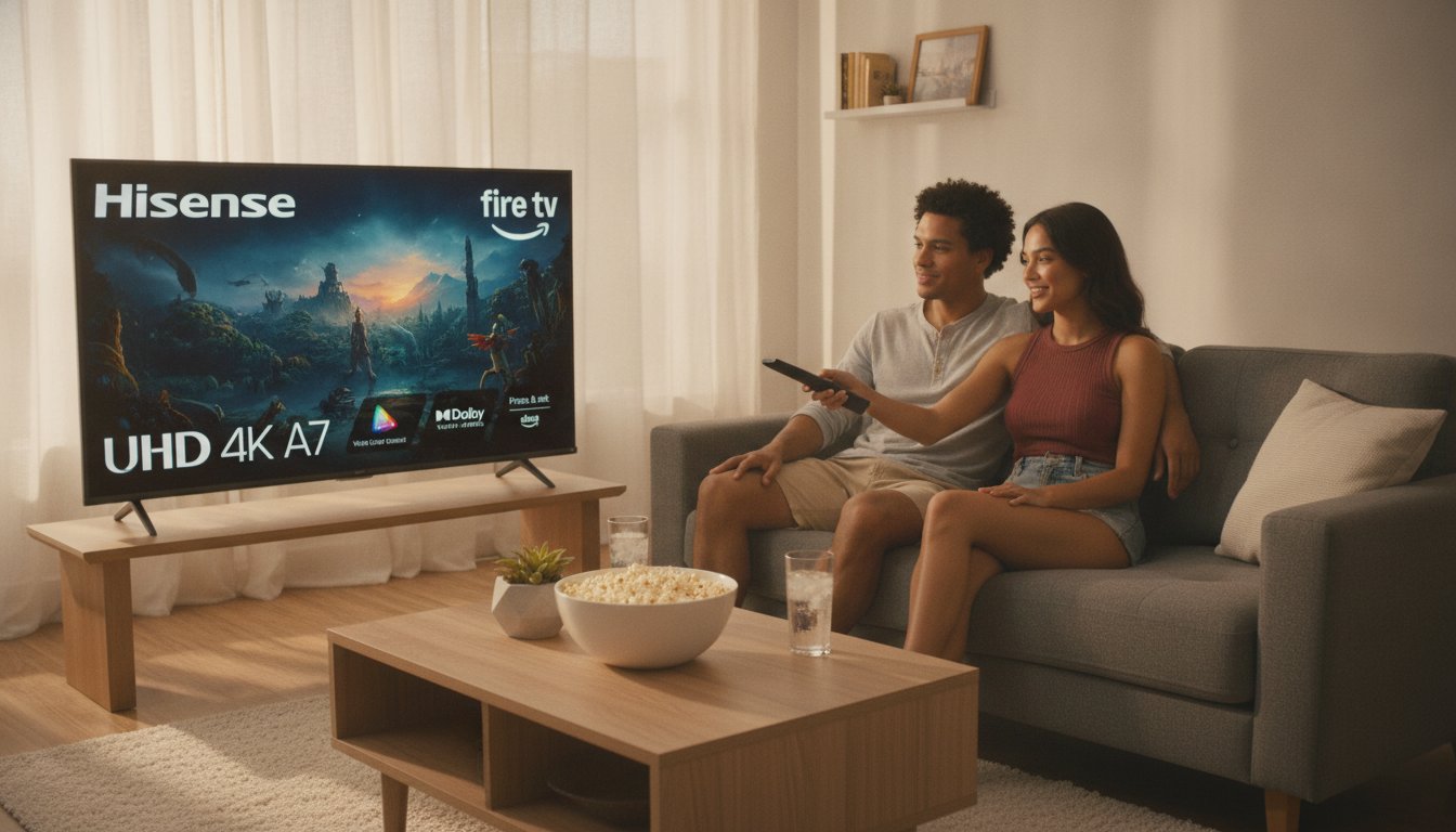Hisense 55-Inch 4K Fire TV With Dolby Vision Under $400