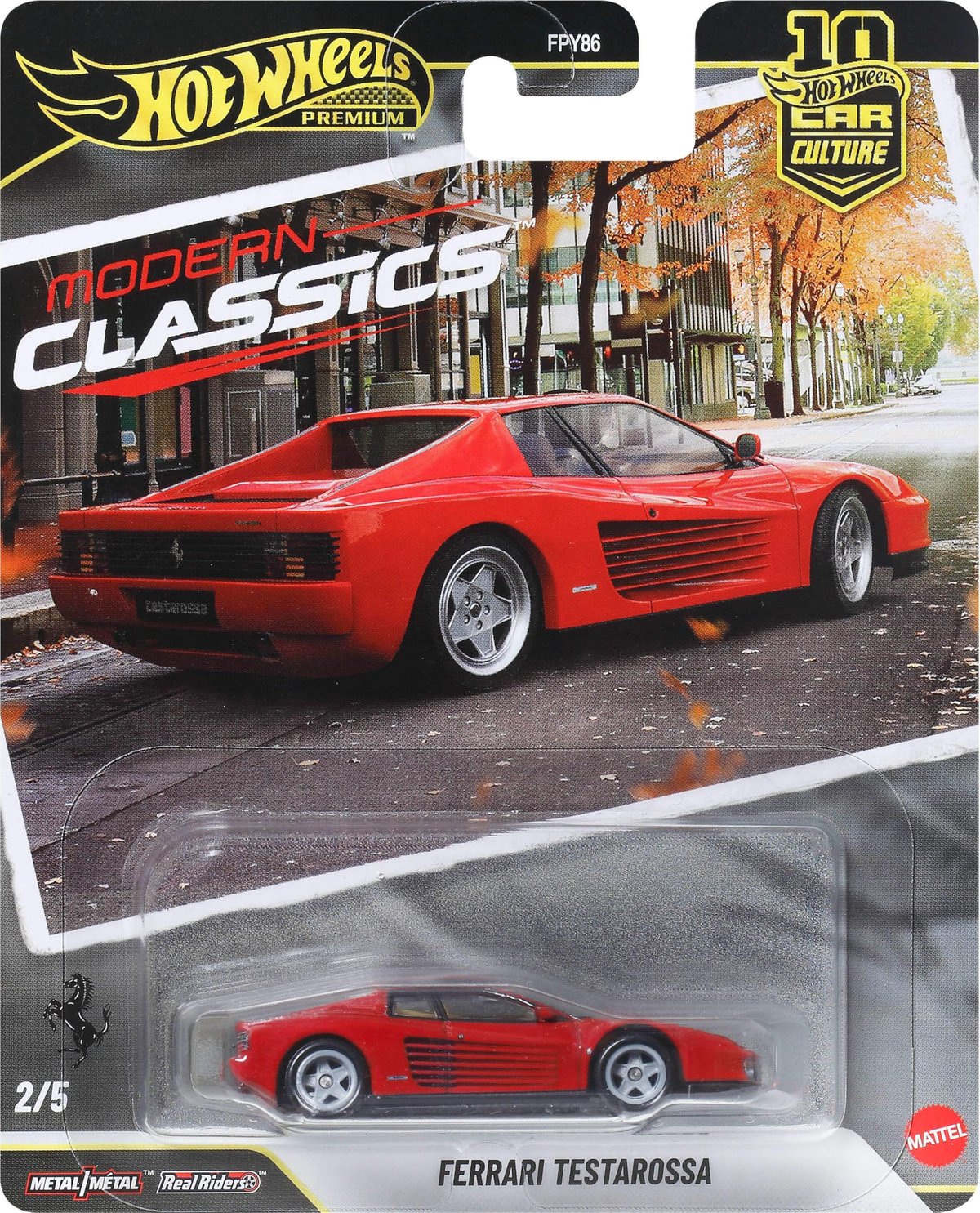 Hot Wheels Ferrari Testarossa Car Culture Under $18