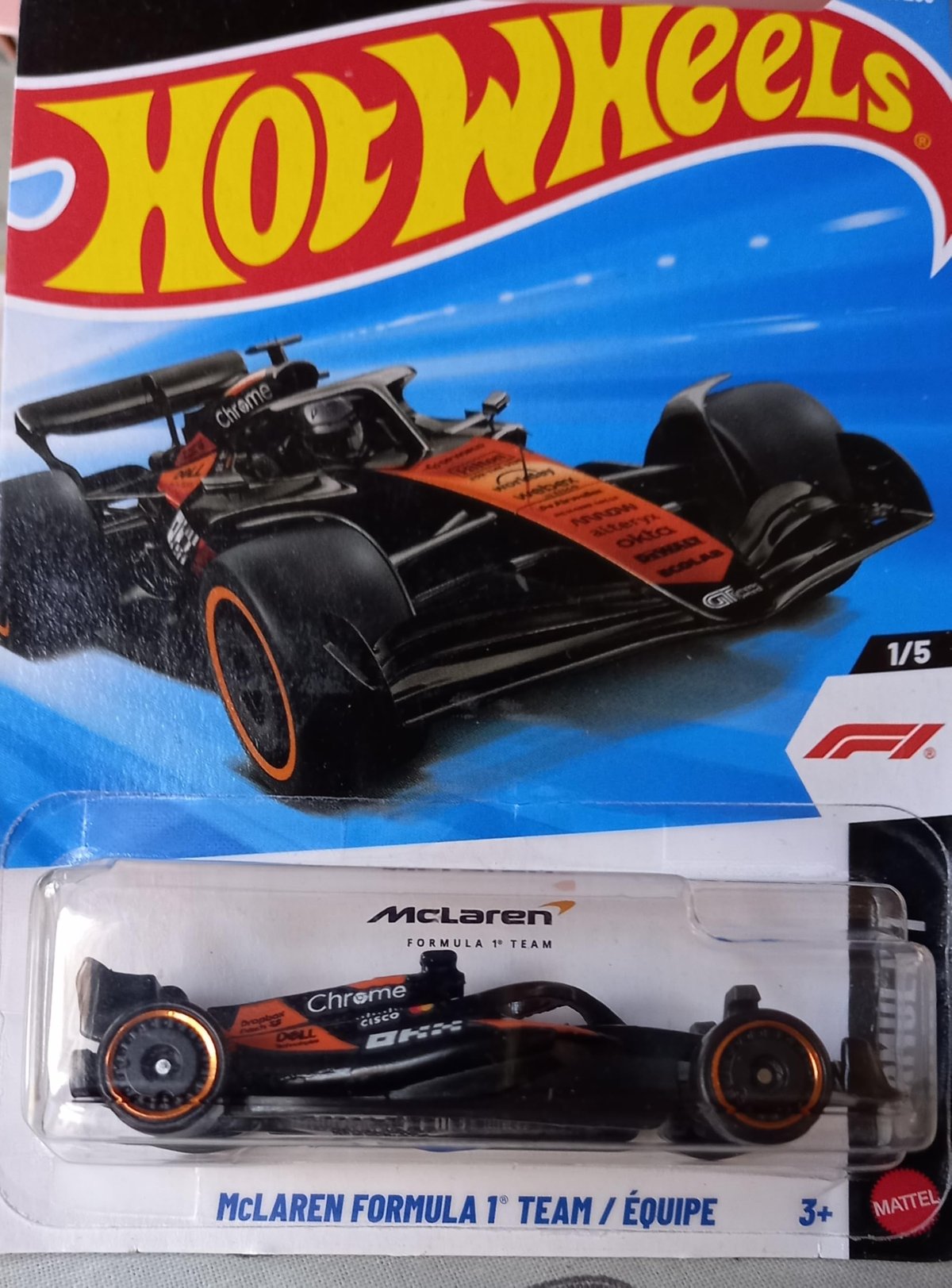Hot Wheels McLaren F1 Diecast 68% Off, Just $3 on Amazon