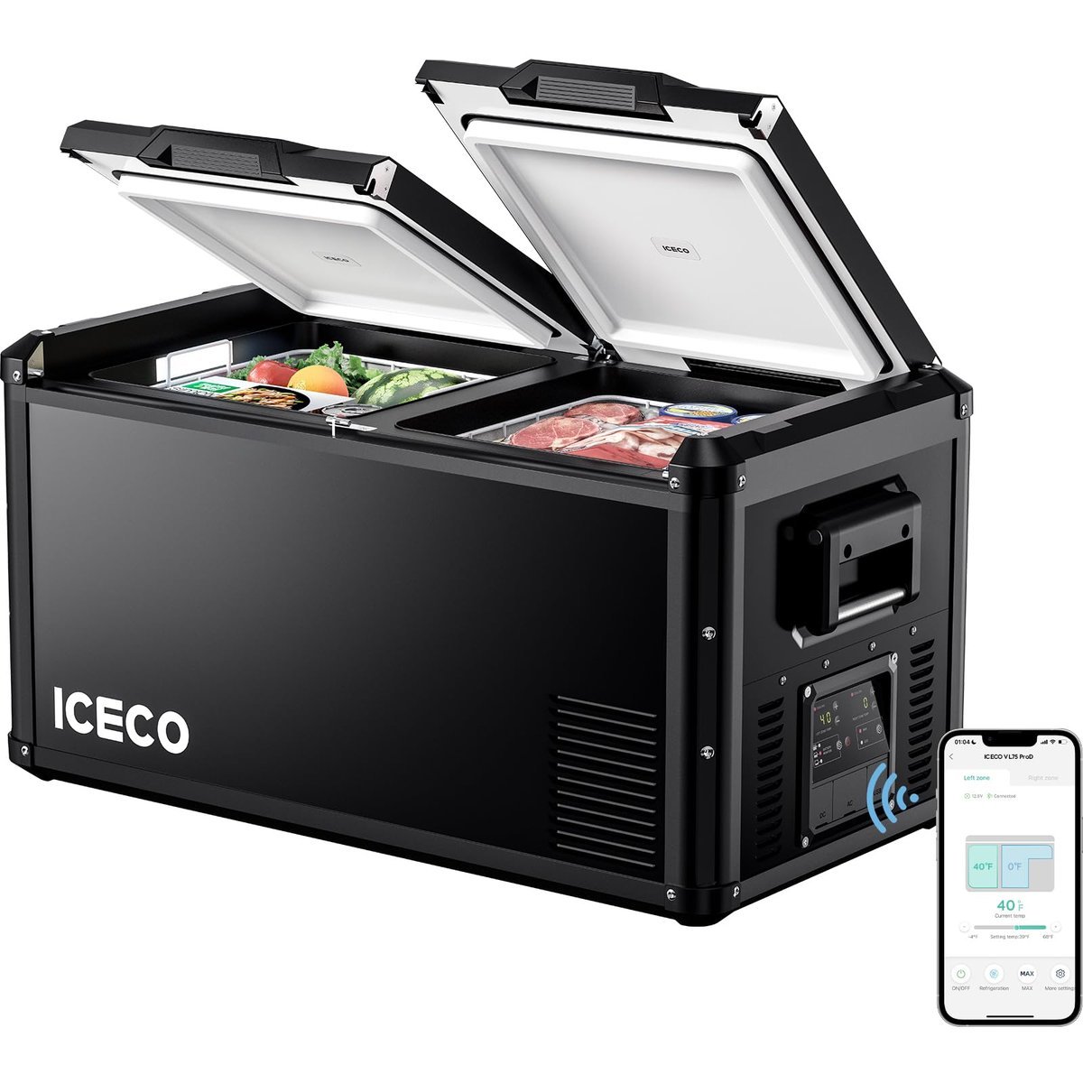 ICECO VL75 ProD Dual-Zone Portable Fridge Freezer Deal