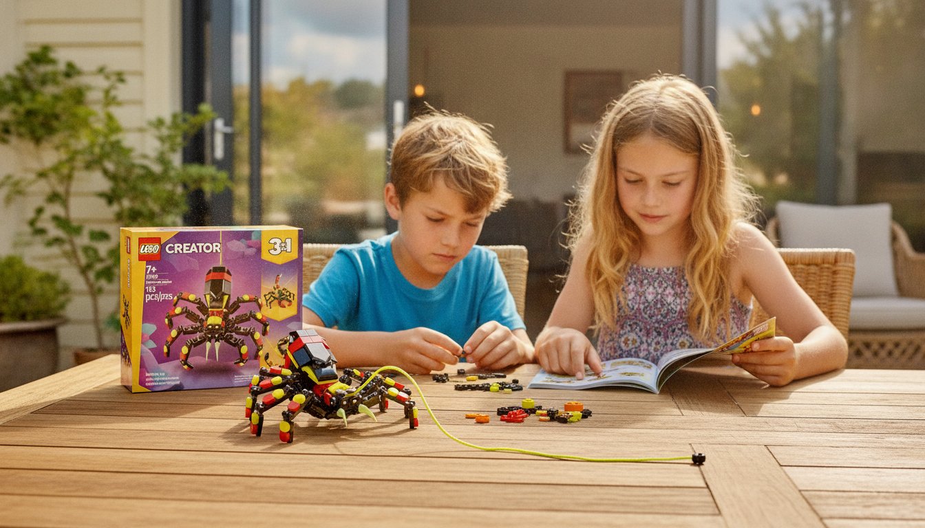LEGO 3-in-1 Spider Set Just $9 on Amazon—Stock Up Now