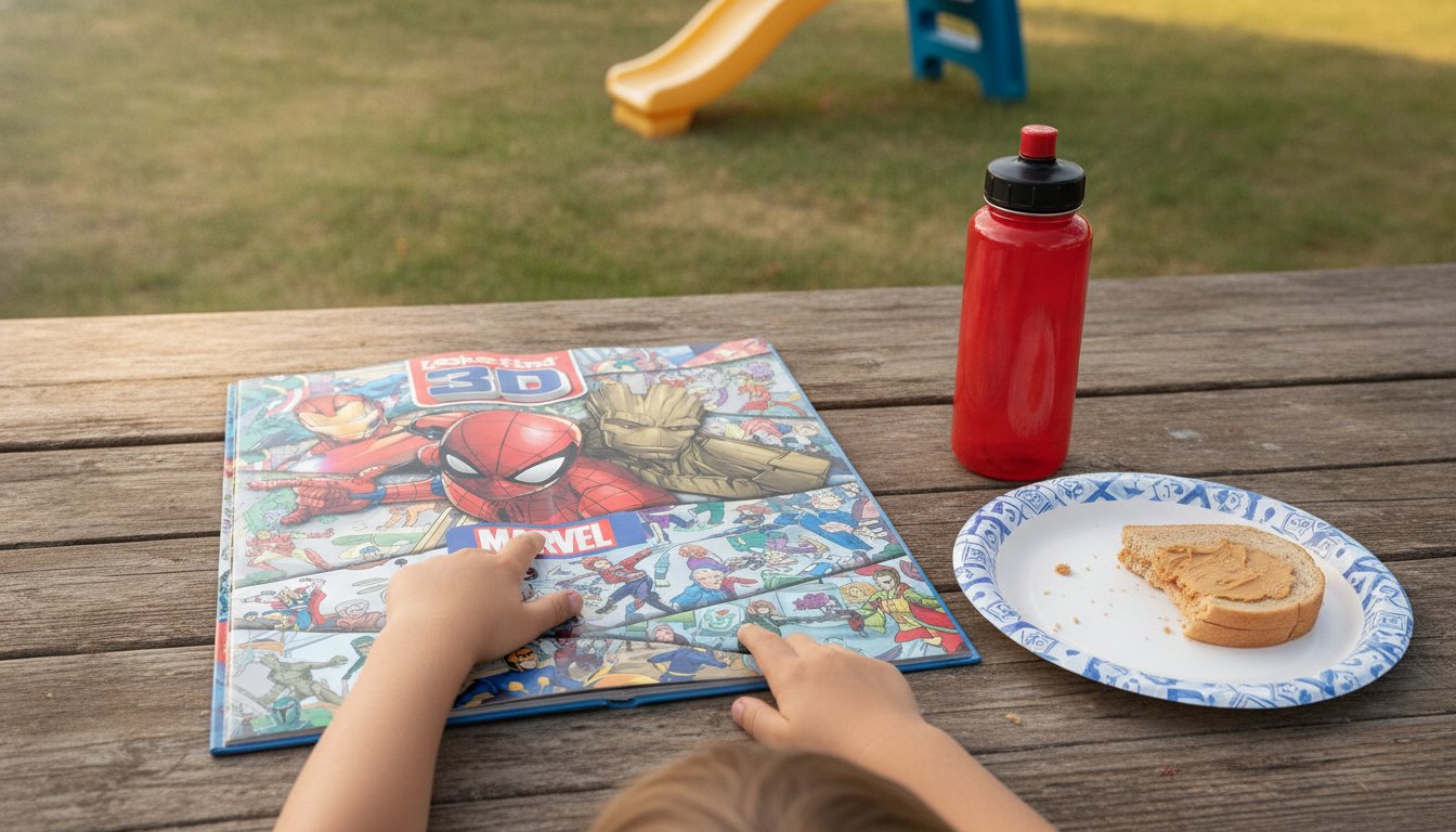 Marvel 3D Activity Book With Iron Man Glasses 41% Off