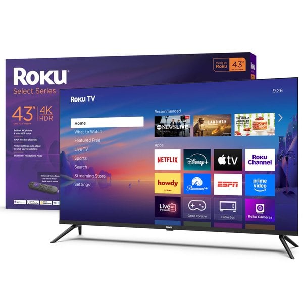 Roku 様 43-Inch Roku Select Series 4K Smart TV Deal