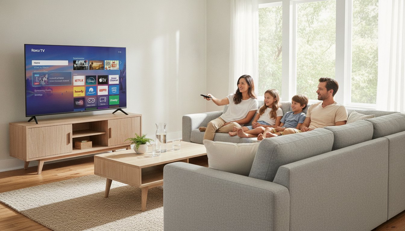 65-Inch Roku 4K QLED TV Just $400—Simple Streaming Screen