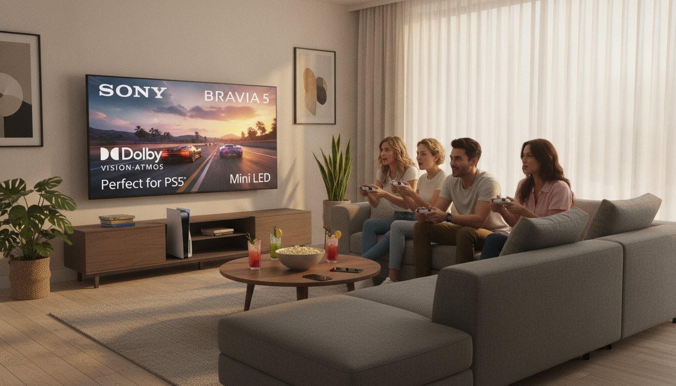Sony BRAVIA 5 85-Inch Mini LED TV $200 Off for PS5 Gaming