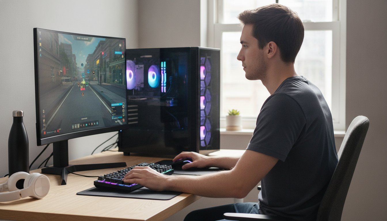 $636 Gaming PC With GTX 1660 Super for Esports & Multitasking