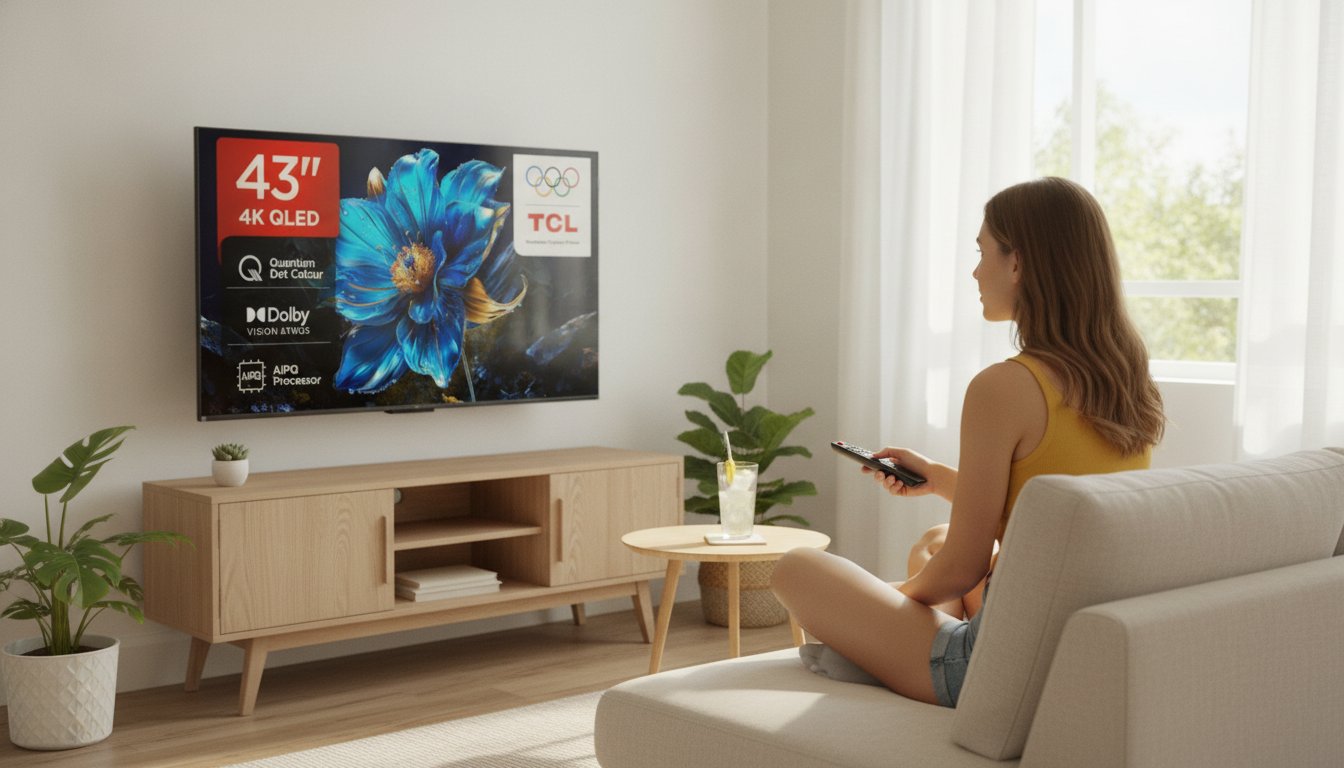 TCL 43-Inch QLED 4K TV Under $300: Should You Buy It?