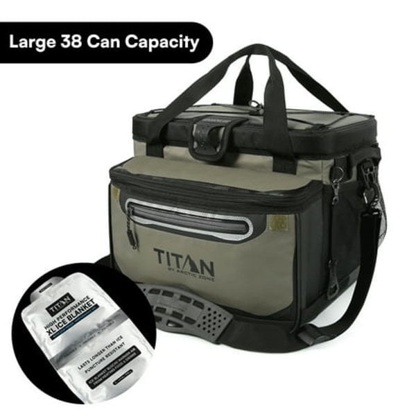Titan 38-Can Soft Cooler With Ice Blanket Just $20 at Walmart