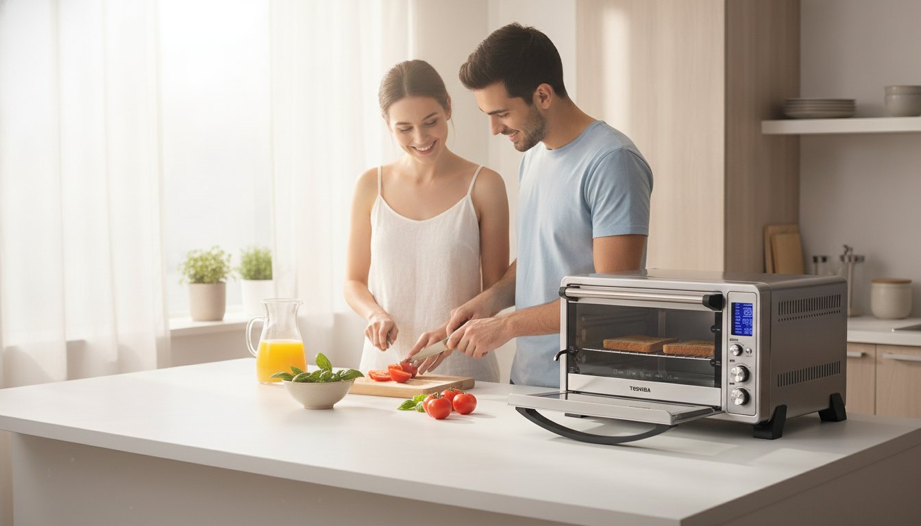 Toshiba 10-in-1 Toaster Oven Deal: $136 Multi-Function Oven