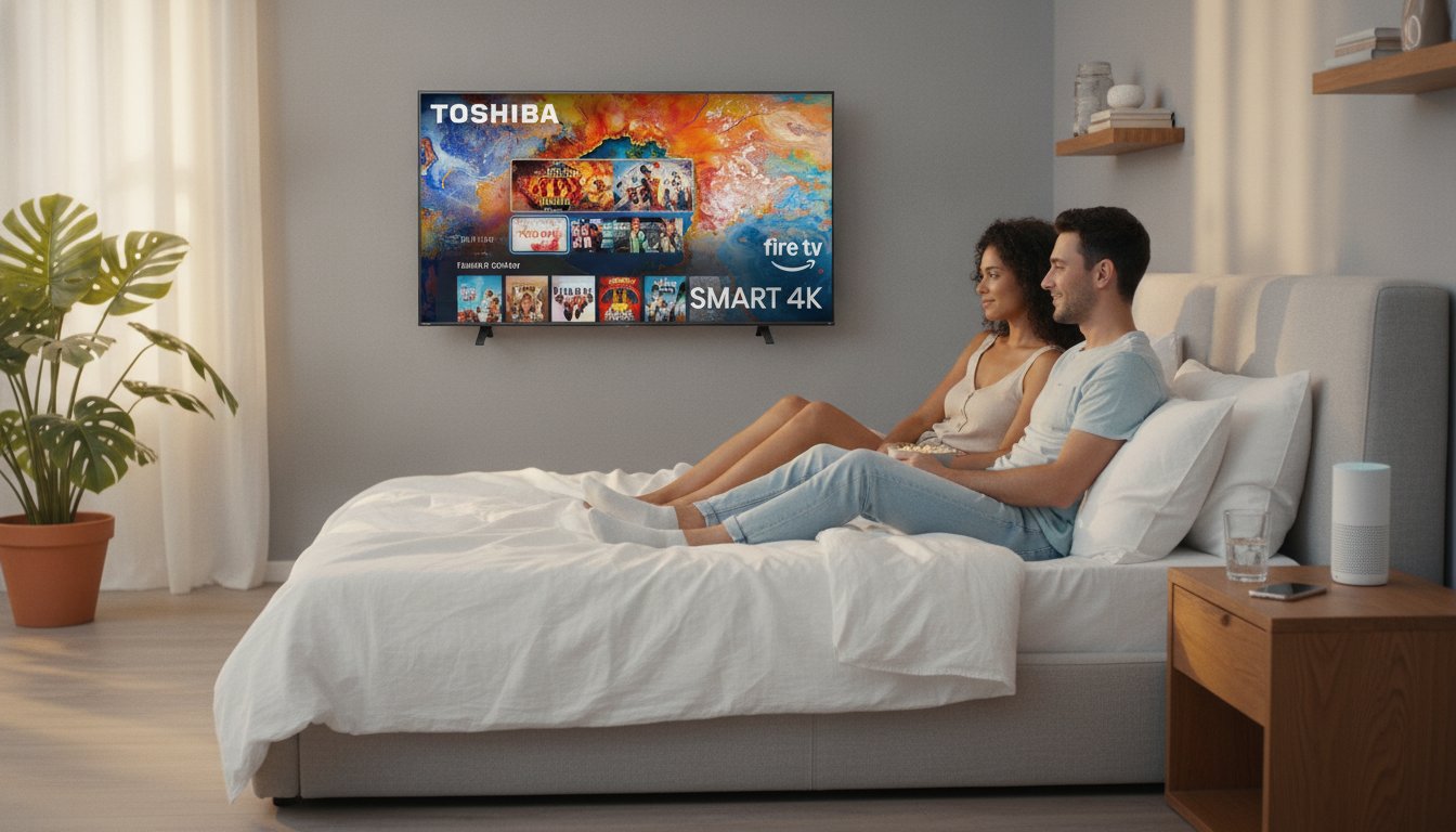 Toshiba 55-Inch 4K Fire TV Just $250 (38% Off) on Amazon