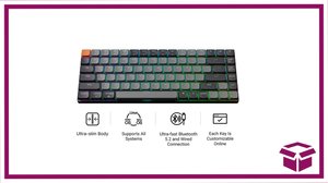 Move Up to This Fast, Customizable Win/Mac Wireless Keyboard Now