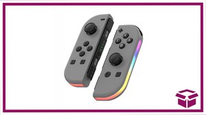 Jazz Up Your Nintendo Switch With $30 Wireless RGB Controllers