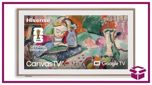 Transform Your Living Room With 31% Off The Hisense CanvasTV